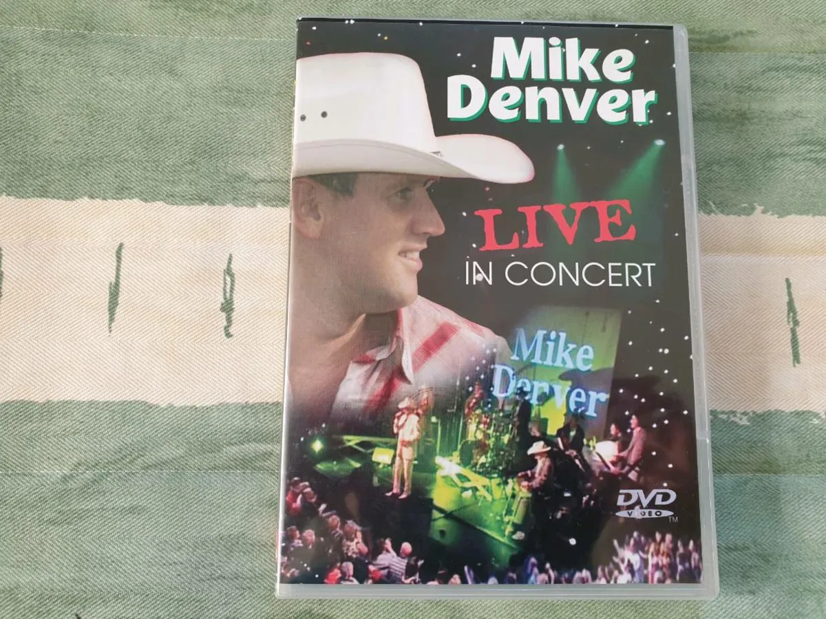 Mike Denver Live in Concert DVD Region 0 Worldwide - Image 1
