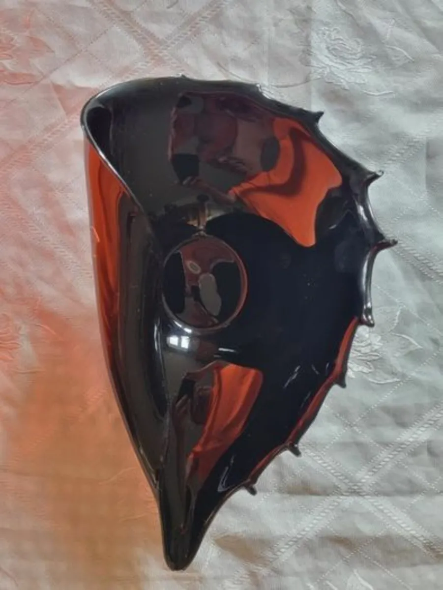 Vintage Large Murano bowl in the shape of a shell - Image 3