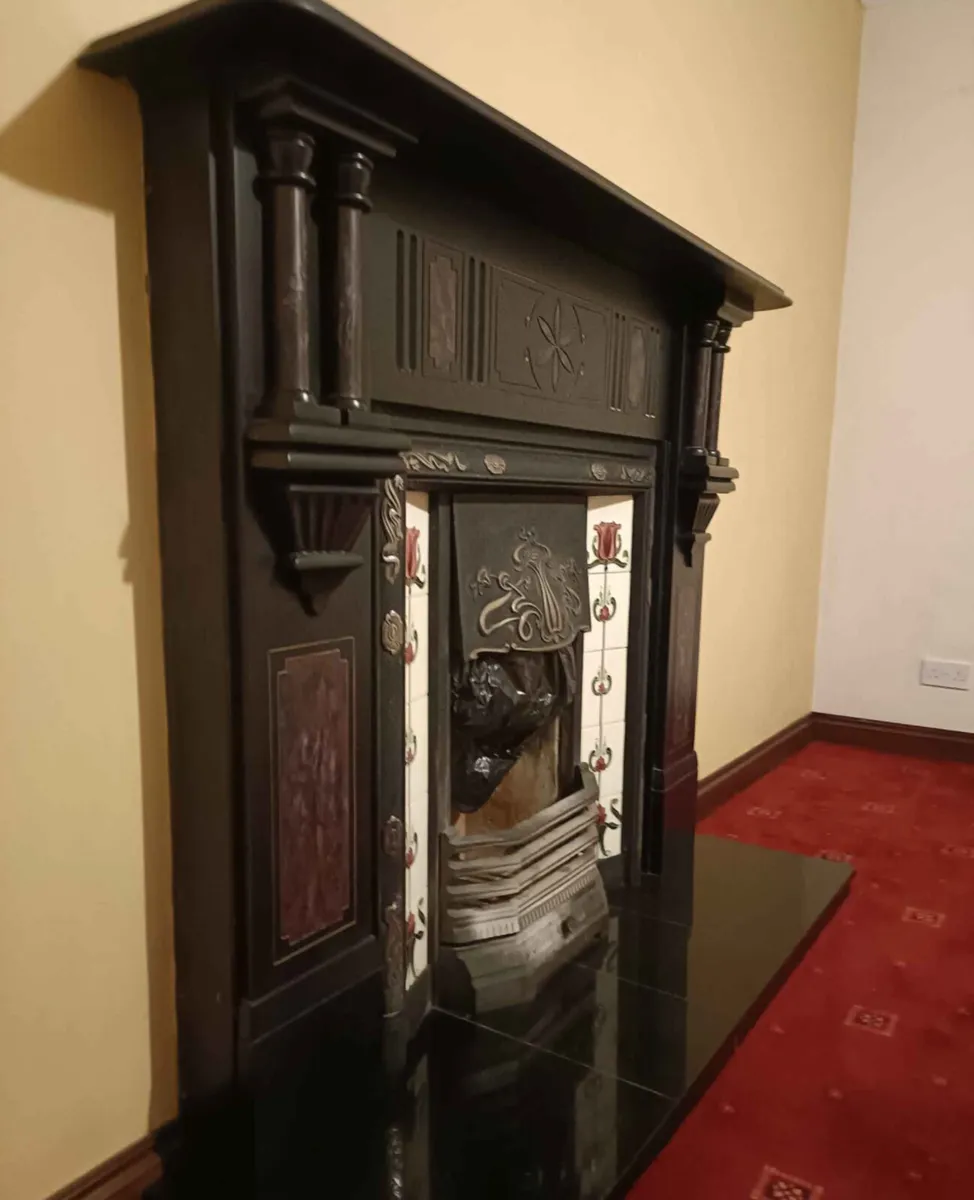 Art Nouveau Fireplace - Image 3