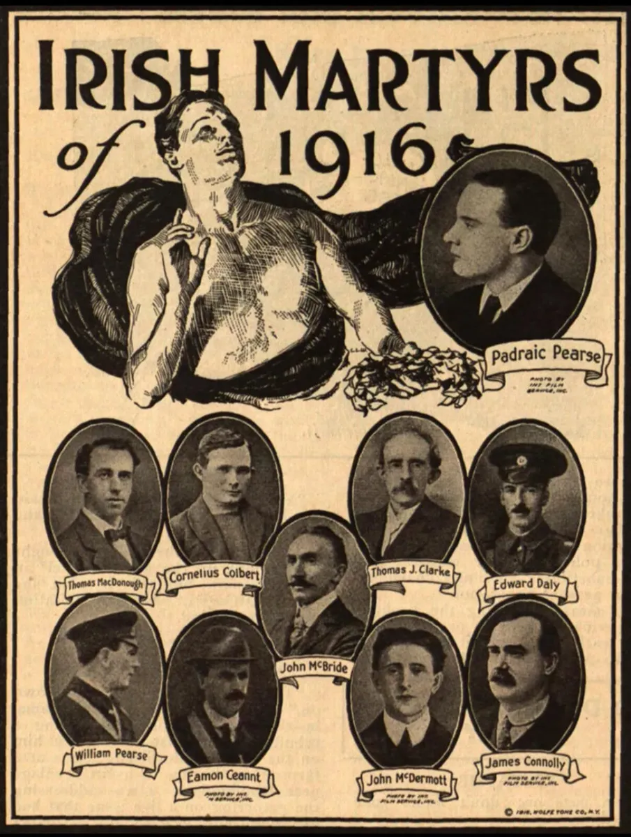 Easter Rising 1916 Metal Sign NEW