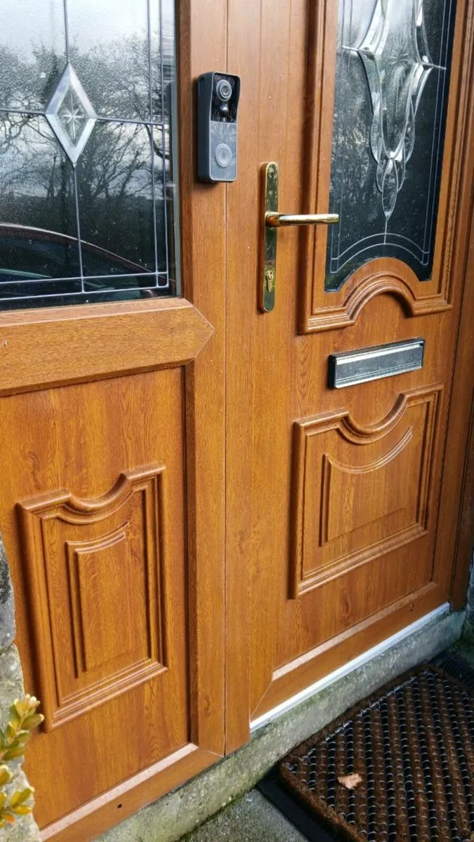 Upvc front door with panel - Image 1