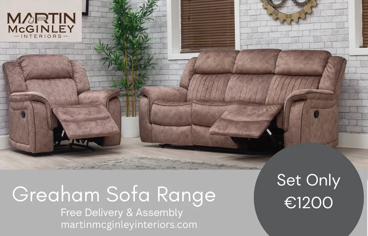 New Gresham 3+1+1 Sand Colour Sofa Sets - Image 1
