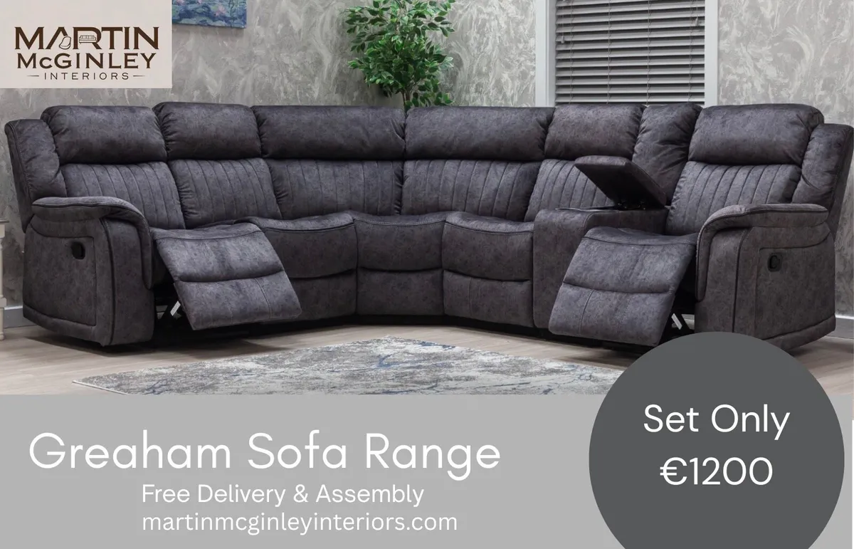 New Gresham Corner Sofa Sets Grey - Image 1