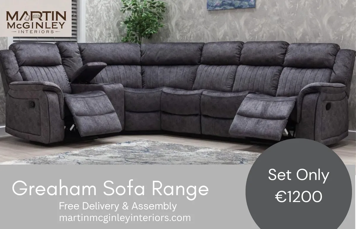 New Gresham Corner Sofa Sets Grey - Image 3