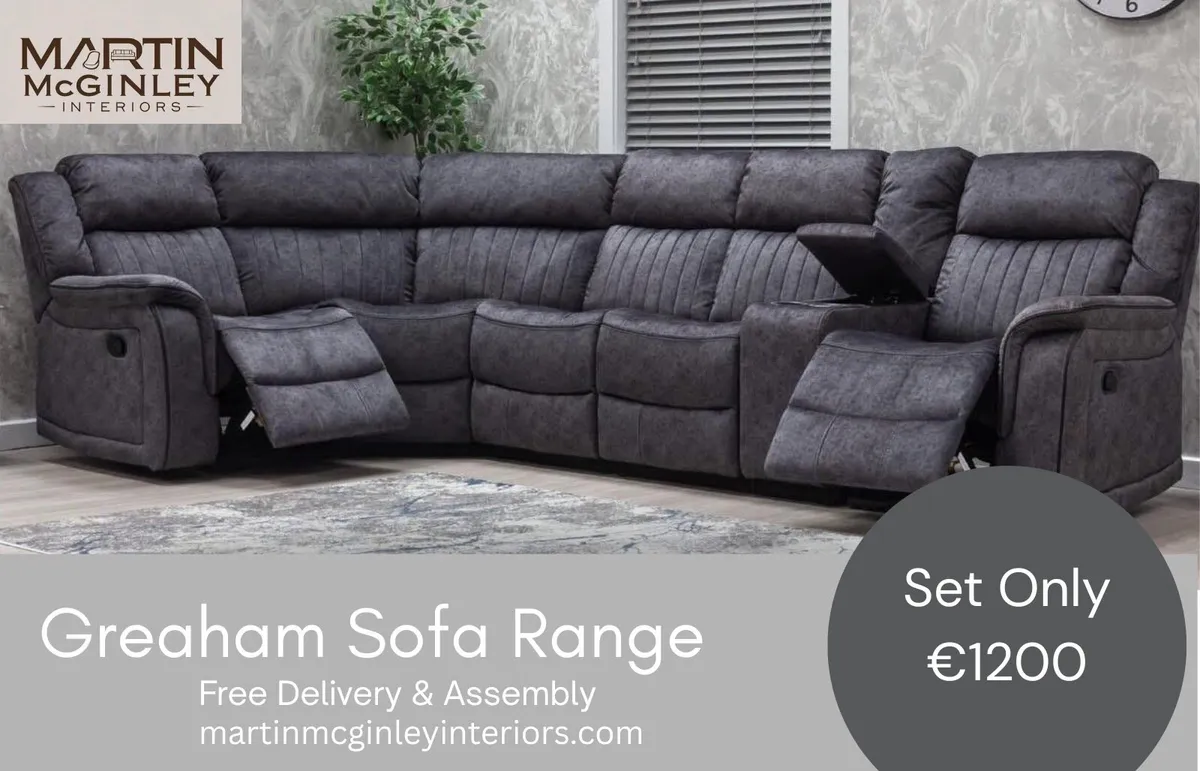 New Gresham Corner Sofa Sets Grey - Image 4
