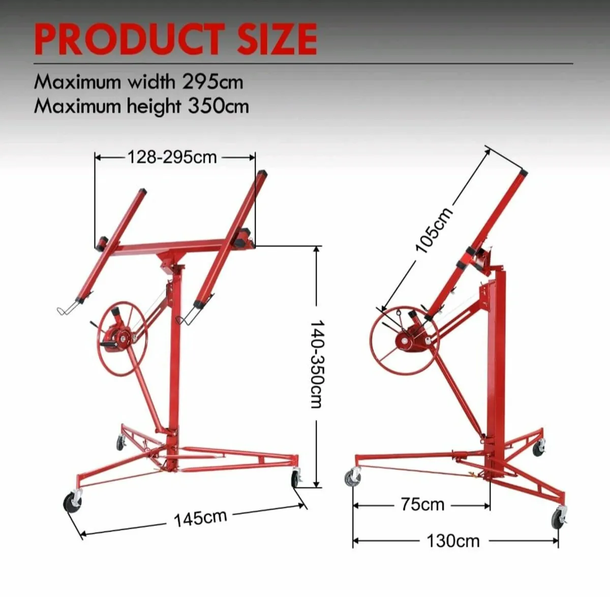 Plasterboard lifter XXL - Image 1