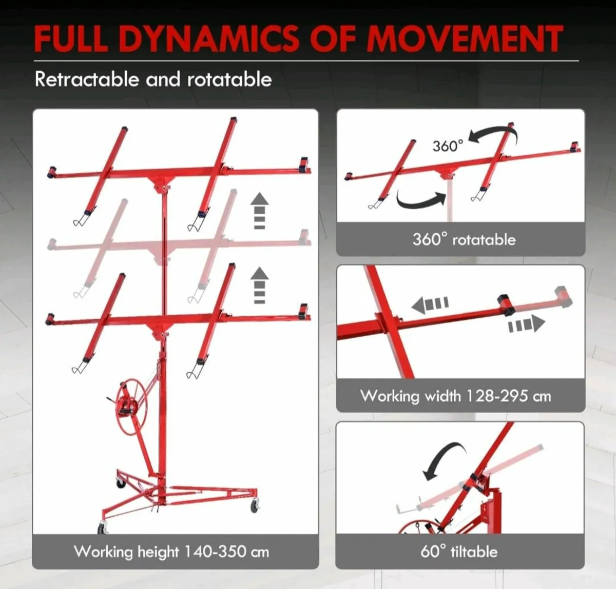 Plasterboard lifter XXL - Image 4