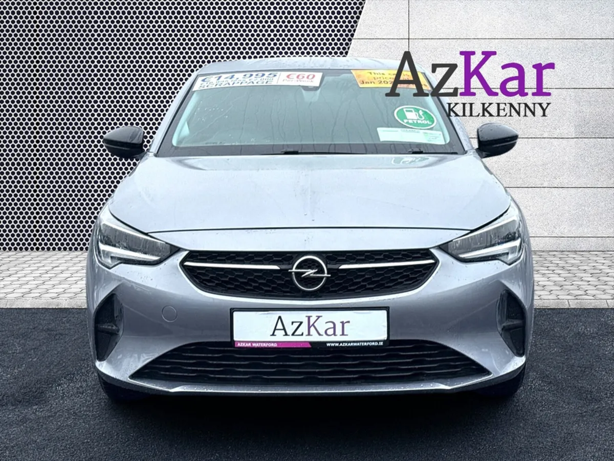 Opel Corsa 2021 SPORT 1.2 5DR €68 P/W W WITH NO CA - Image 2