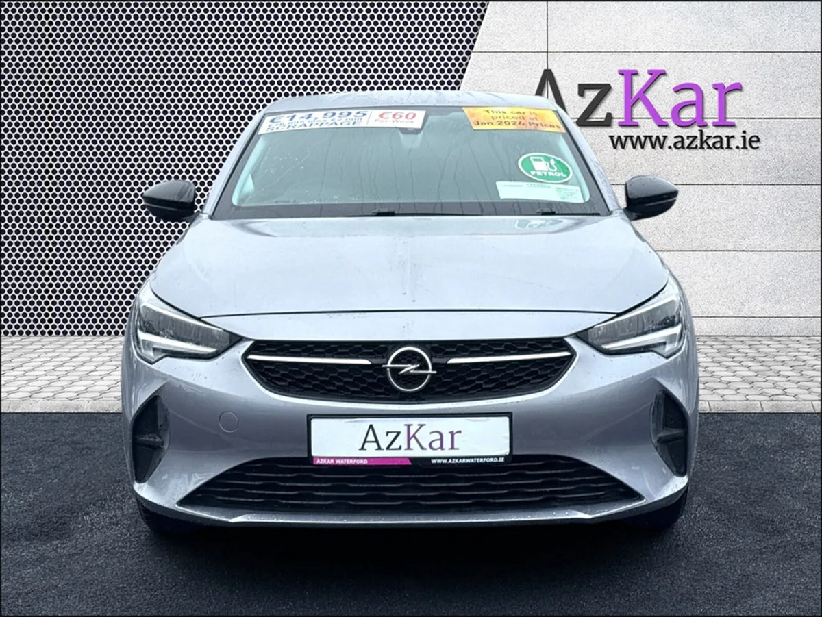 Opel Corsa 2021 SPORT 1.2 5DR €68 P/W WITH NO CASH - Image 2