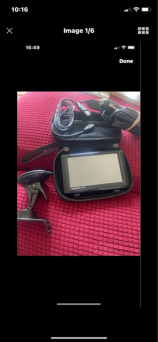 Garmin nuvi 1390 Portable GPS Navigator - Image 1