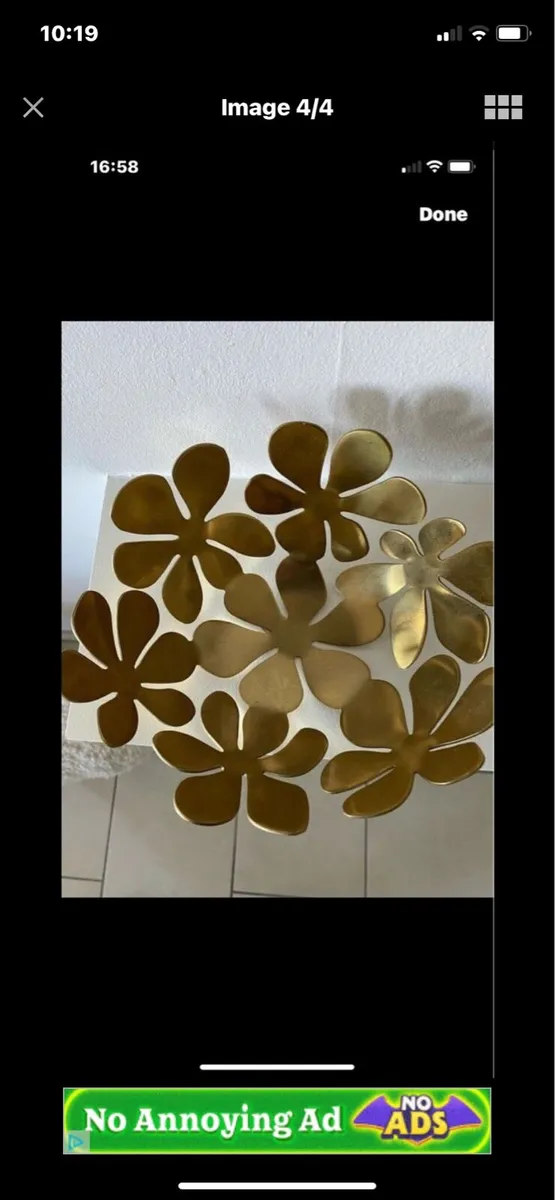 Vintage Brass Fruit Bowl - Image 4