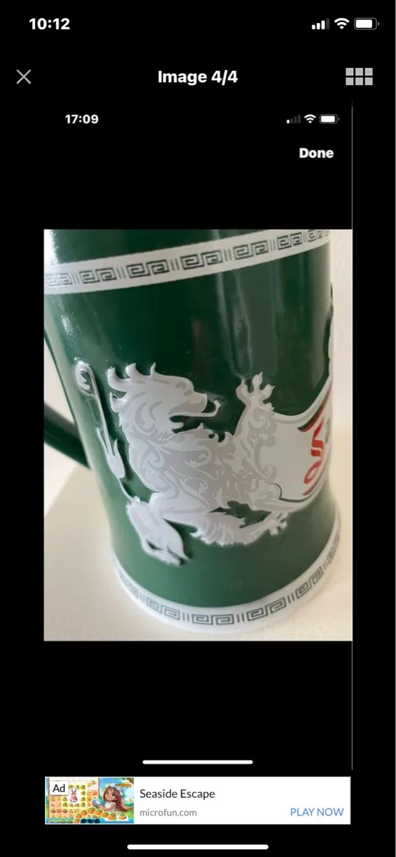 Rare San Miguel Ceramic Tankard - Image 2