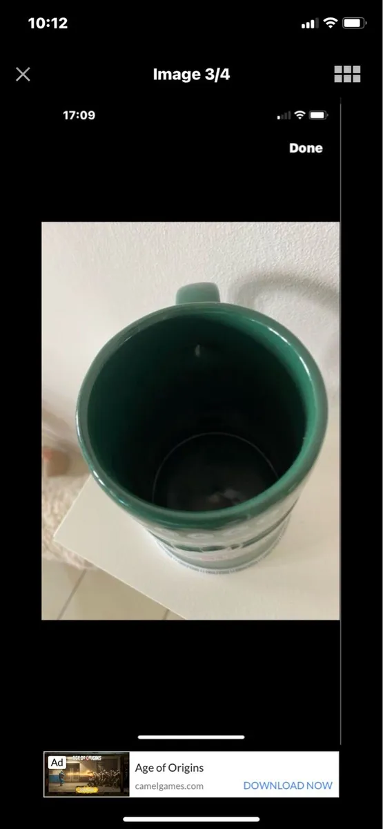 Rare San Miguel Ceramic Tankard - Image 4