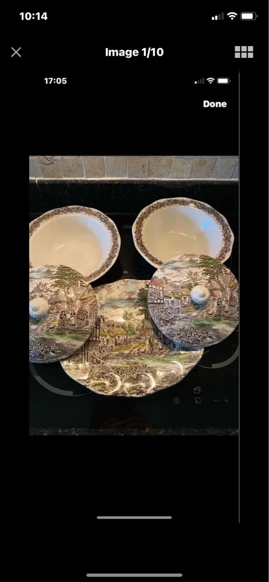 Vintage Enoch Wedgwood-Old English Village - Image 1