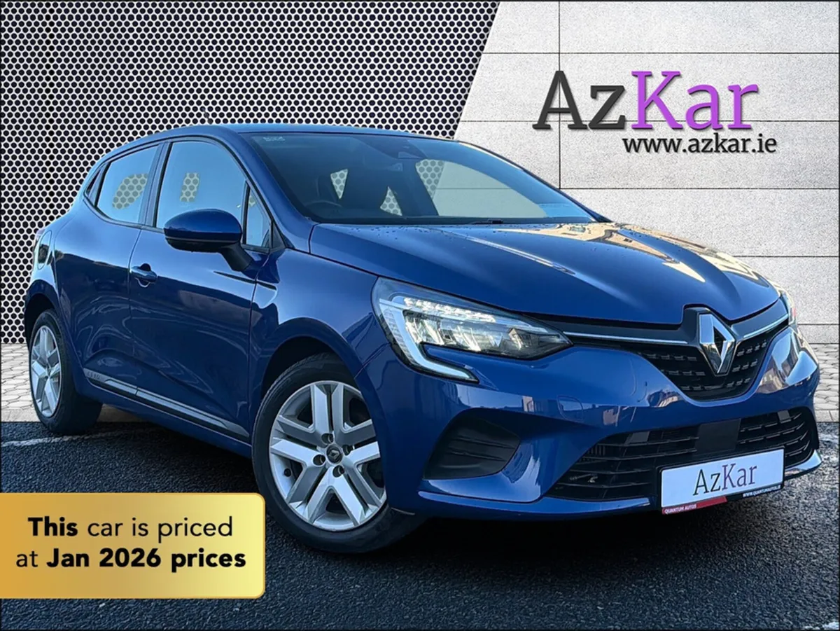 Renault Clio 2022 DYNAMIQUE 1.0 PETROL €73 P\W WIT - Image 1