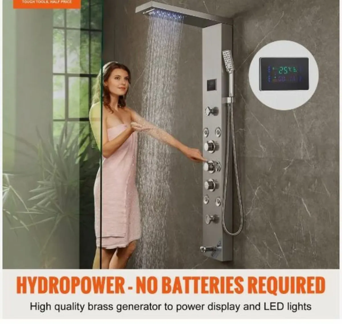 Shower Panel System, 6 Shower Modes - Image 3