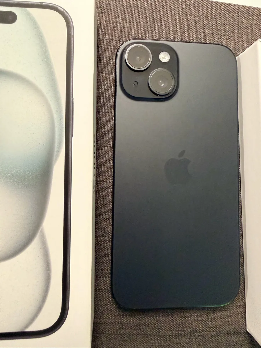 iPhone 15 128GB Black Unlocked - Image 1