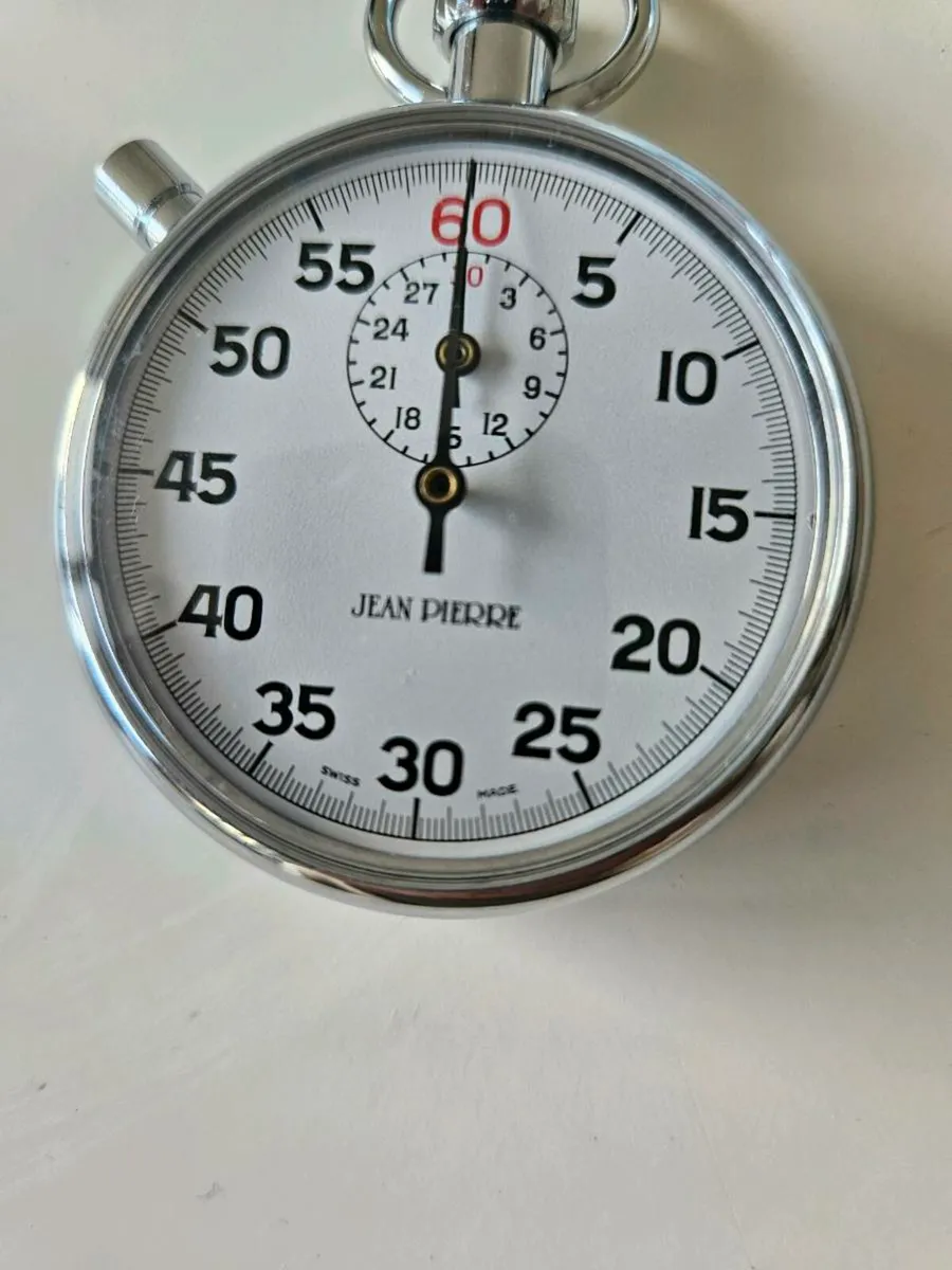 Vintage jean pierre stop watch - Image 4