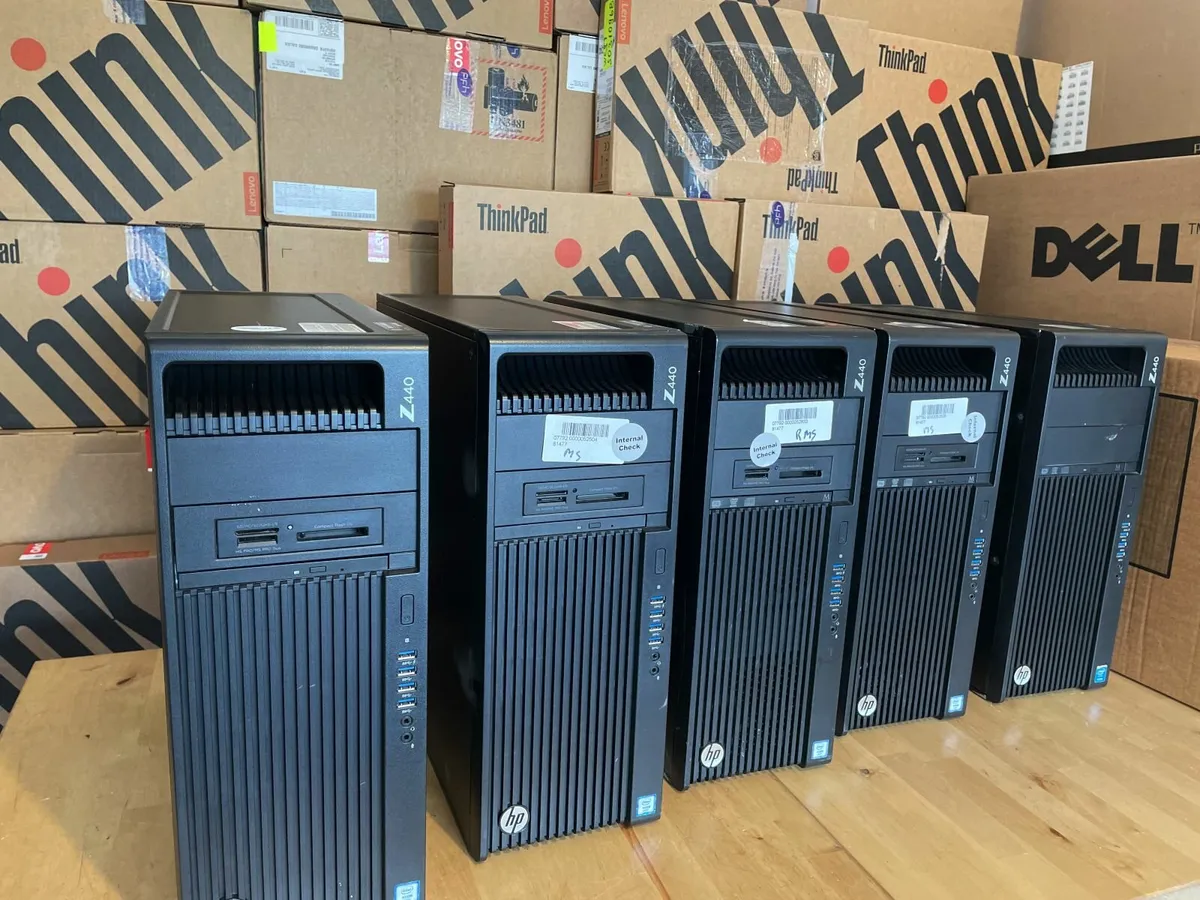 HP Z440 Workstation PCs-32Gb Ram-Graphics-Delivery - Image 1
