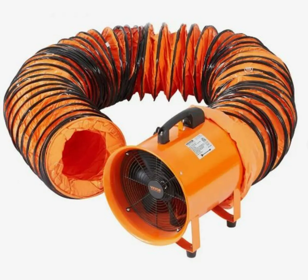 25.4cm Portable Ventilator, 2 Speed Industrial - Image 1