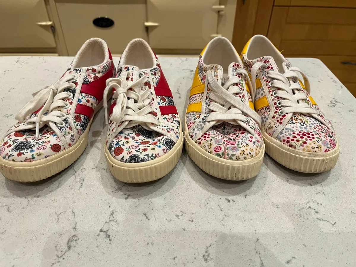 2 pairs of Gola Cath Kidston shoes size 5 - Image 2