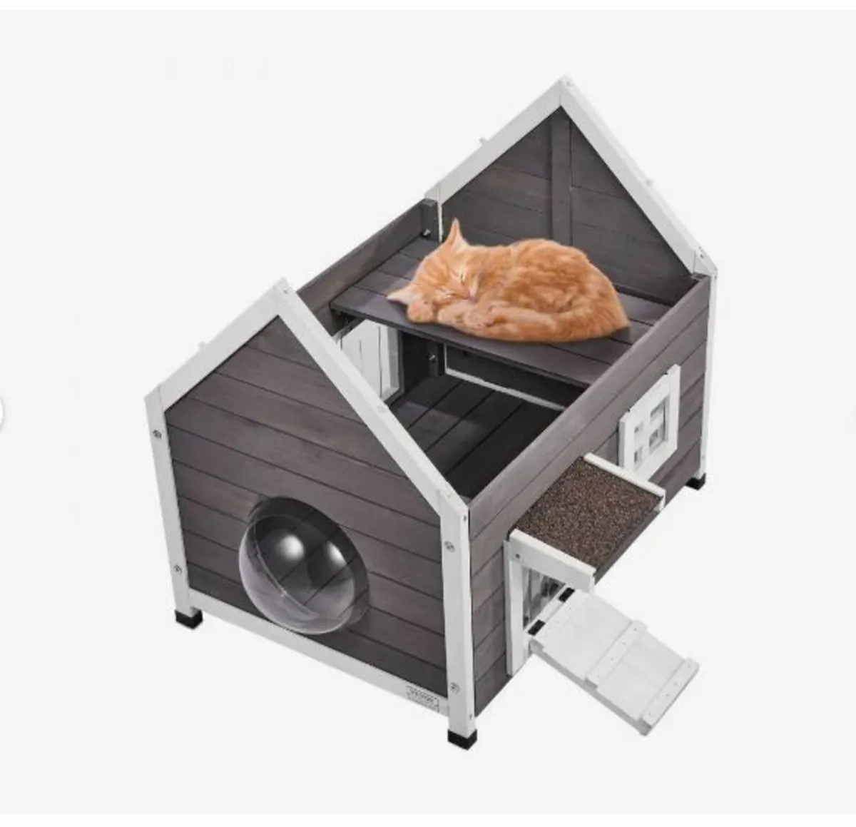 Outdoor Cat House Weatherproof - Image 1