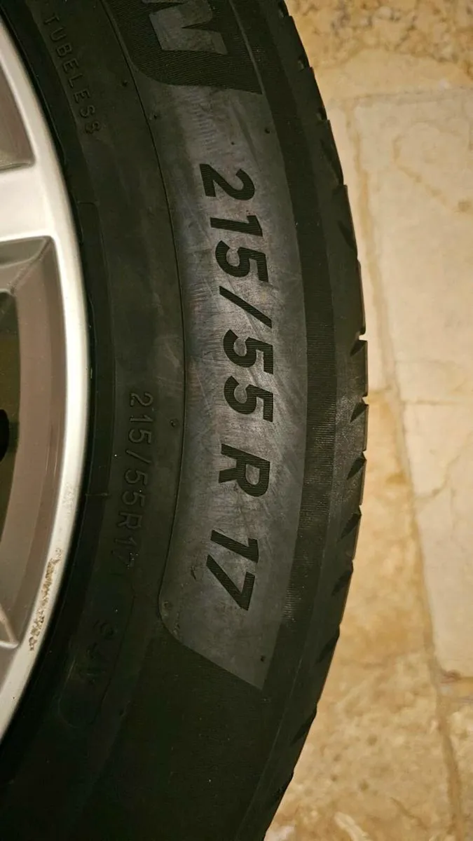 Wheels set for VW tyres and rims 215/55 R17 - Image 2