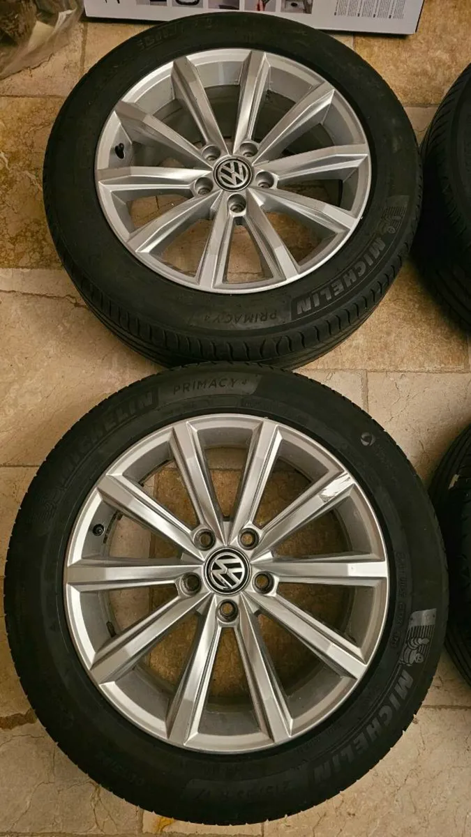 Wheels set for VW tyres and rims 215/55 R17 - Image 1