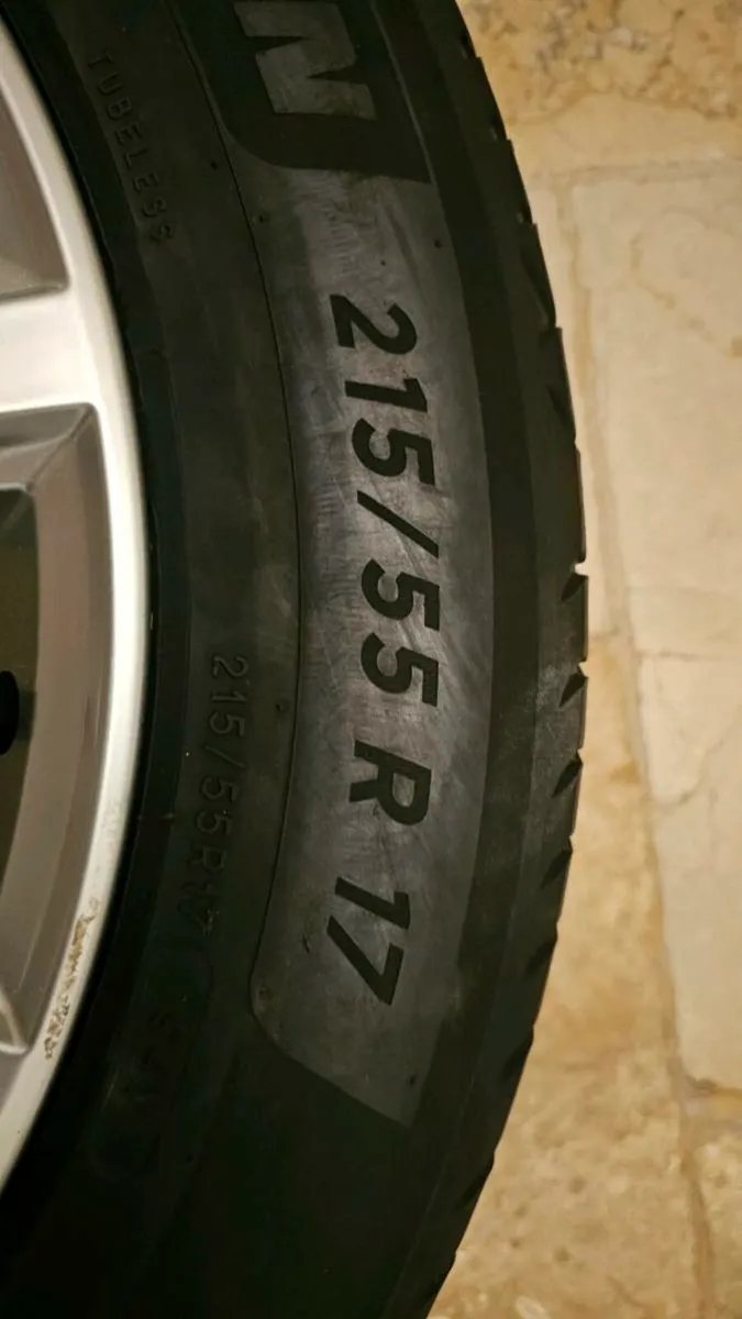 Wheels set for VW tyres and rims 215/55 R17 - Image 2