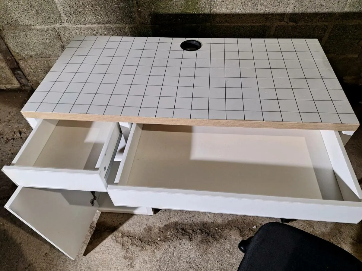 IKEA MICKE Desk + Office Chair (DELIVERY) - Image 3