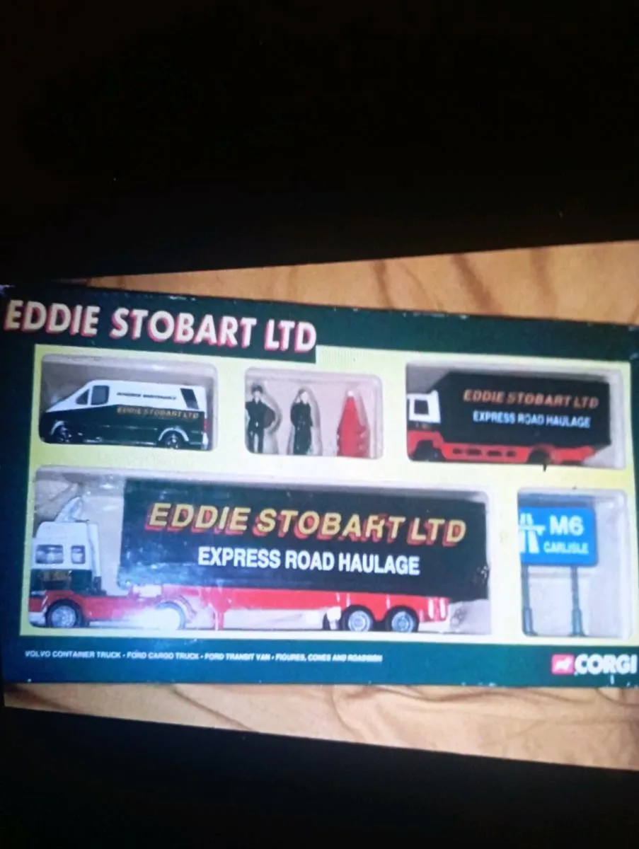 EDDIE STOBART VOLVO CONTAINER TRUCK-FORD CARGO