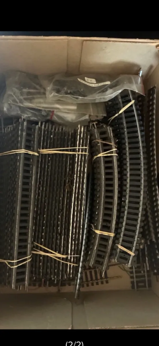 Model train HO, tracks, turnouts and switches - Image 2