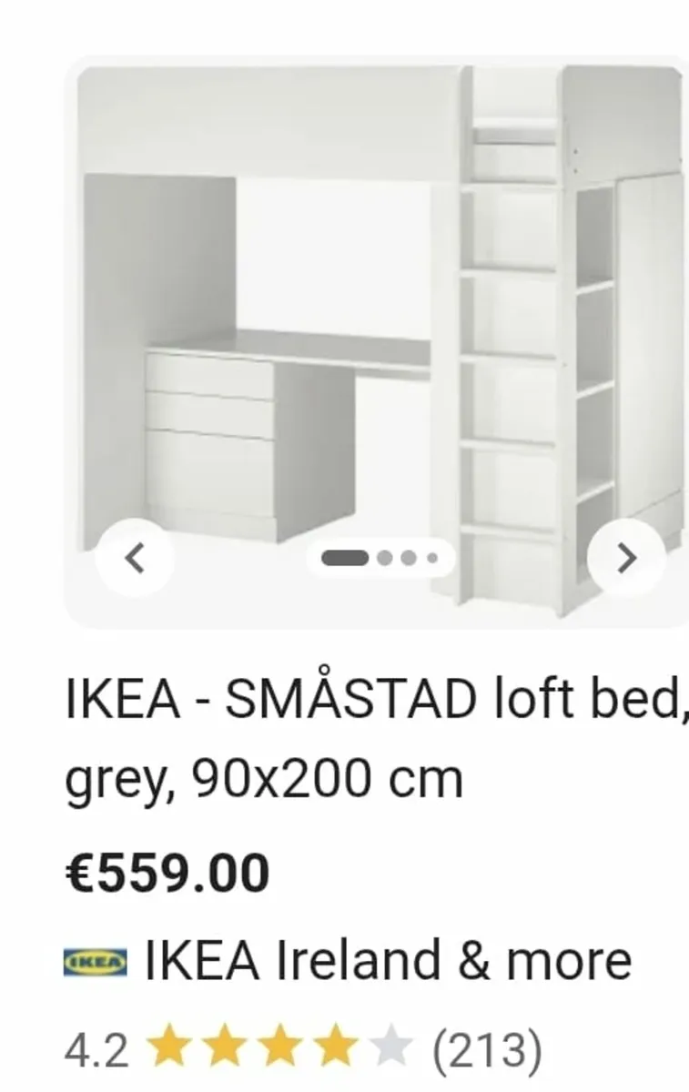 Loft bed - Image 1