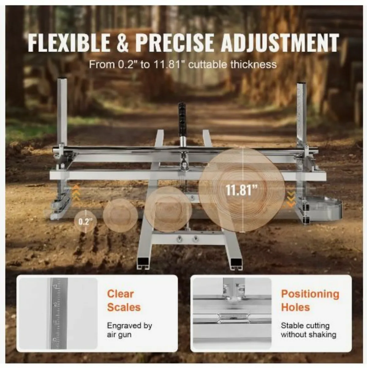 Chainsaw Mill and Rail Mill Guide System - Image 3