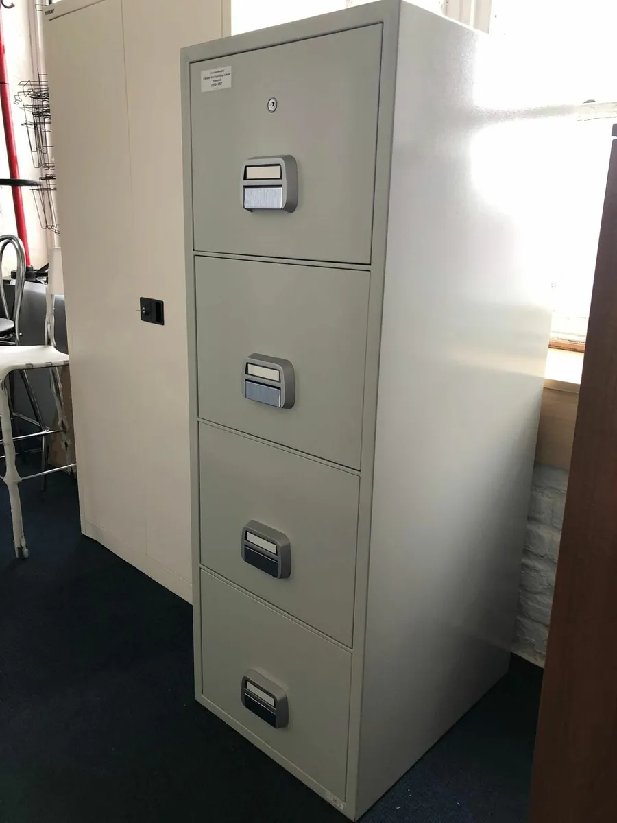 Preowned 4 Drawer Fire Proof Cabinet - £950+VAT