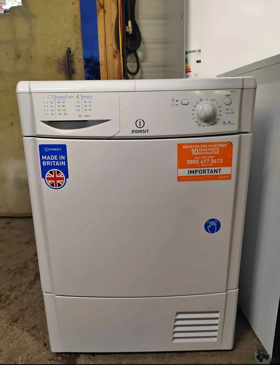 Indesit condenser tumble dryer