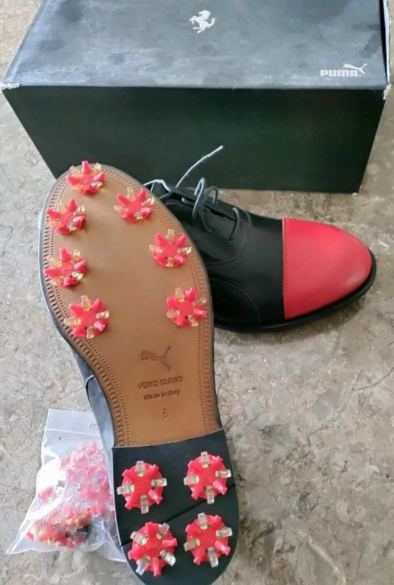 Puma Ferrari Limited Edition Golf shoes 8uk New - Image 3