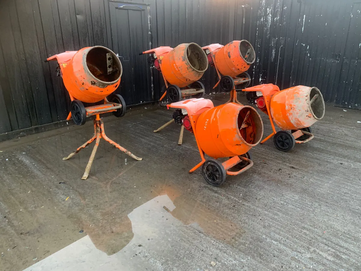 Belle Petrol Portable Concrete Mixer - Image 1