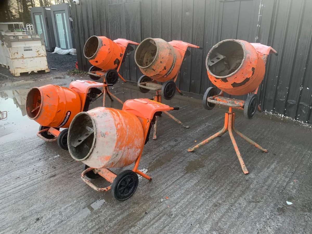 Belle Petrol Portable Concrete Mixer - Image 3