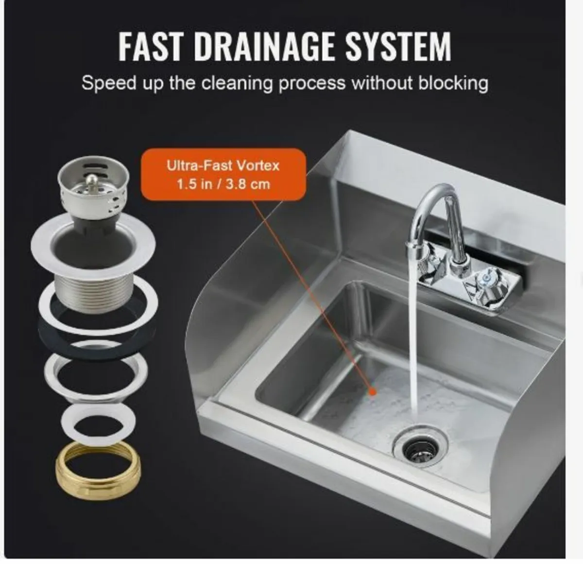 Commercial Hand Sink - Image 4