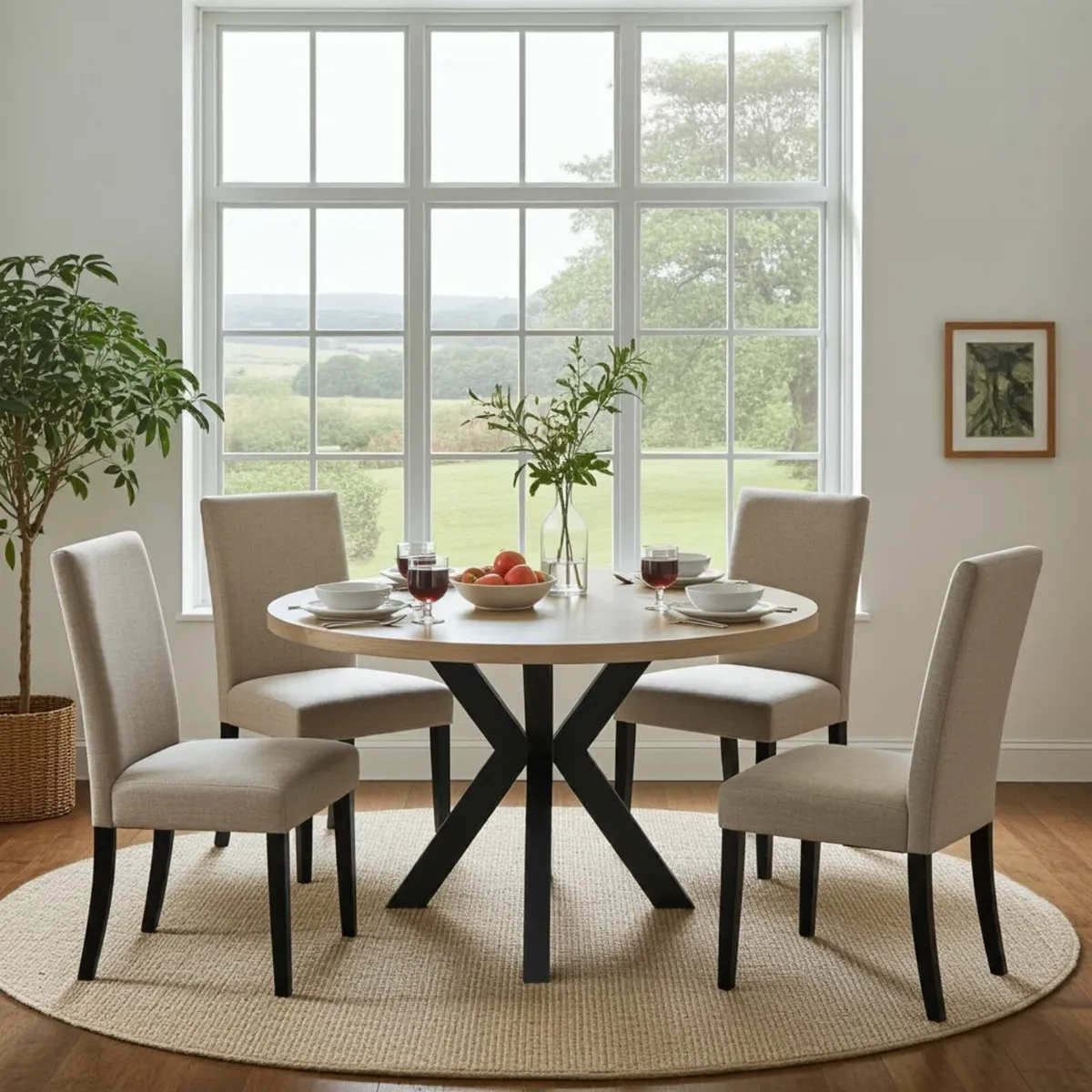 Orion Industrial Extendable Dining Table 180cm - Image 3