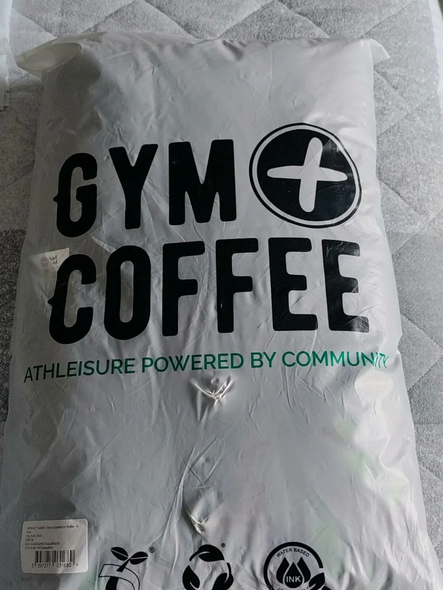 Gym+Coffee Expedition Puffer jkt XL New - Image 2