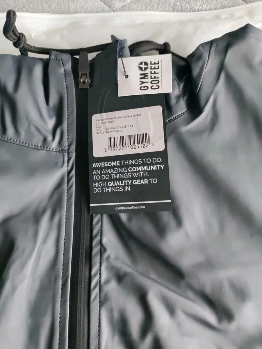 Gym+Coffee Shield jkt L New - Image 3