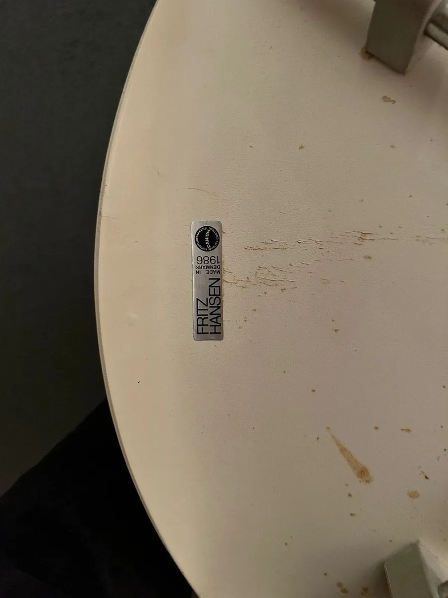 2x Danish design chair Arne Jacobsen - Image 2