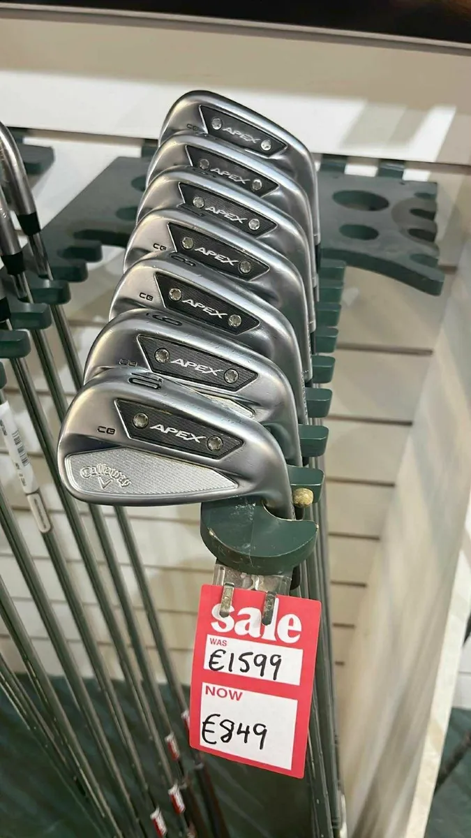 Callaway Apex CB 24 4-10(7) Stiff  €1599 Now €749 - Image 3