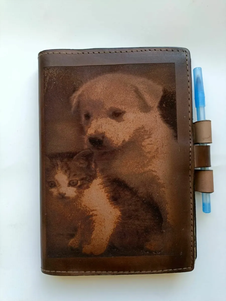 Genuine Leather Diary Antique Style Journal - Image 2