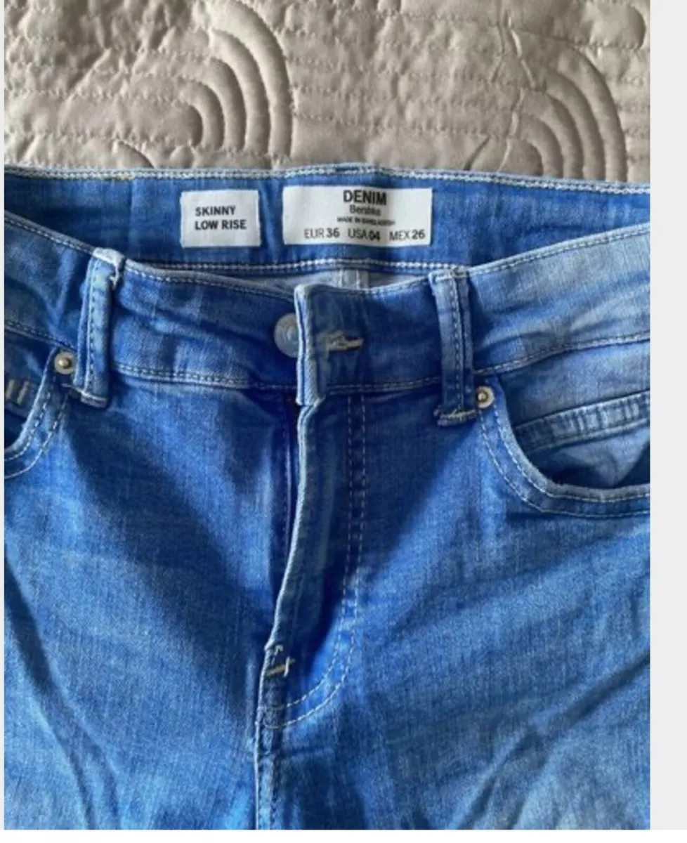 Bershka - Jeans - Size 8 - Skinny Low Rise - Image 2