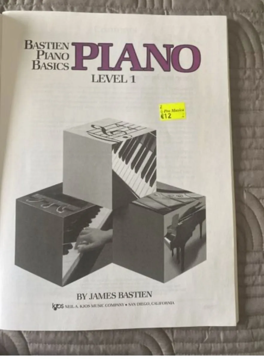 Piano book - Bastien Pusno Basics - Image 2