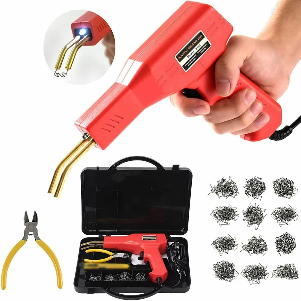 150W Plastic Welding Machine Car Bumper Repair Kit