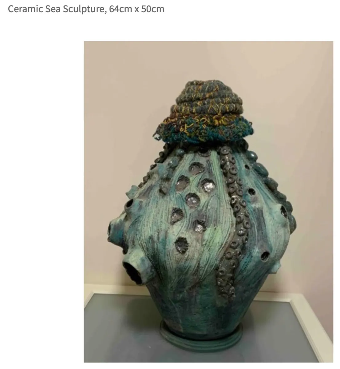 2 x Ceramic pieces  and 1 x lovely sketch piece - Image 1